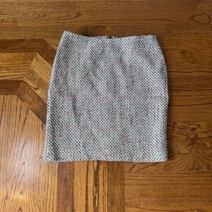 Talbots Multicolor Tweed Pencil Skirt
